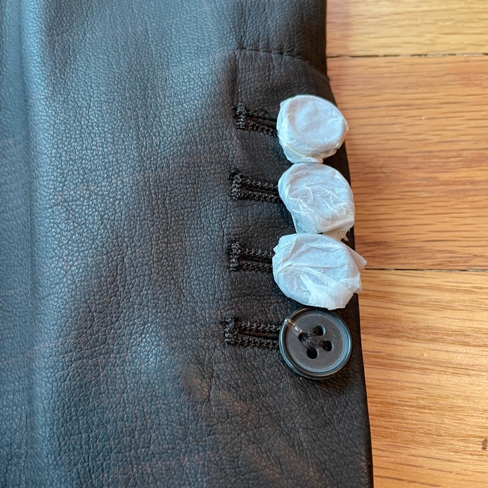 Designer leather jacket - Picture 15 of 16